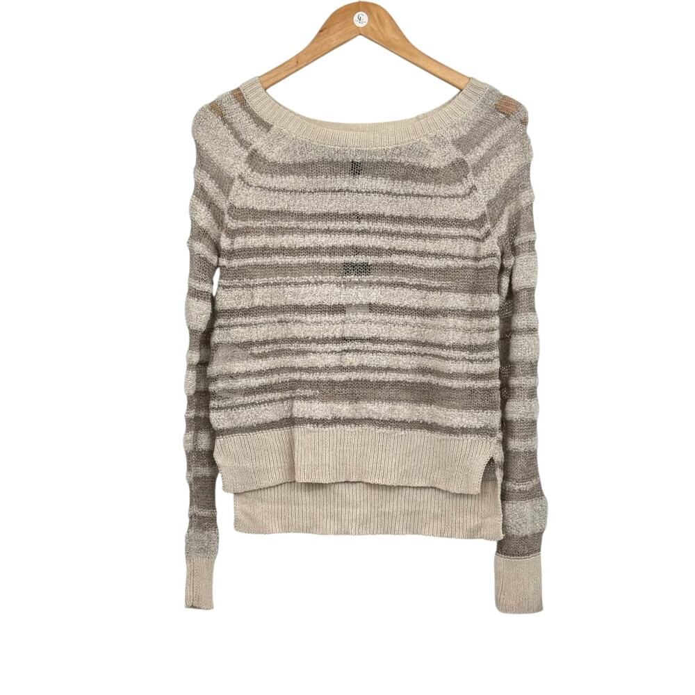 BCBGeneration NWT Risa Wool Blend Neutral Tan Ope… - image 6